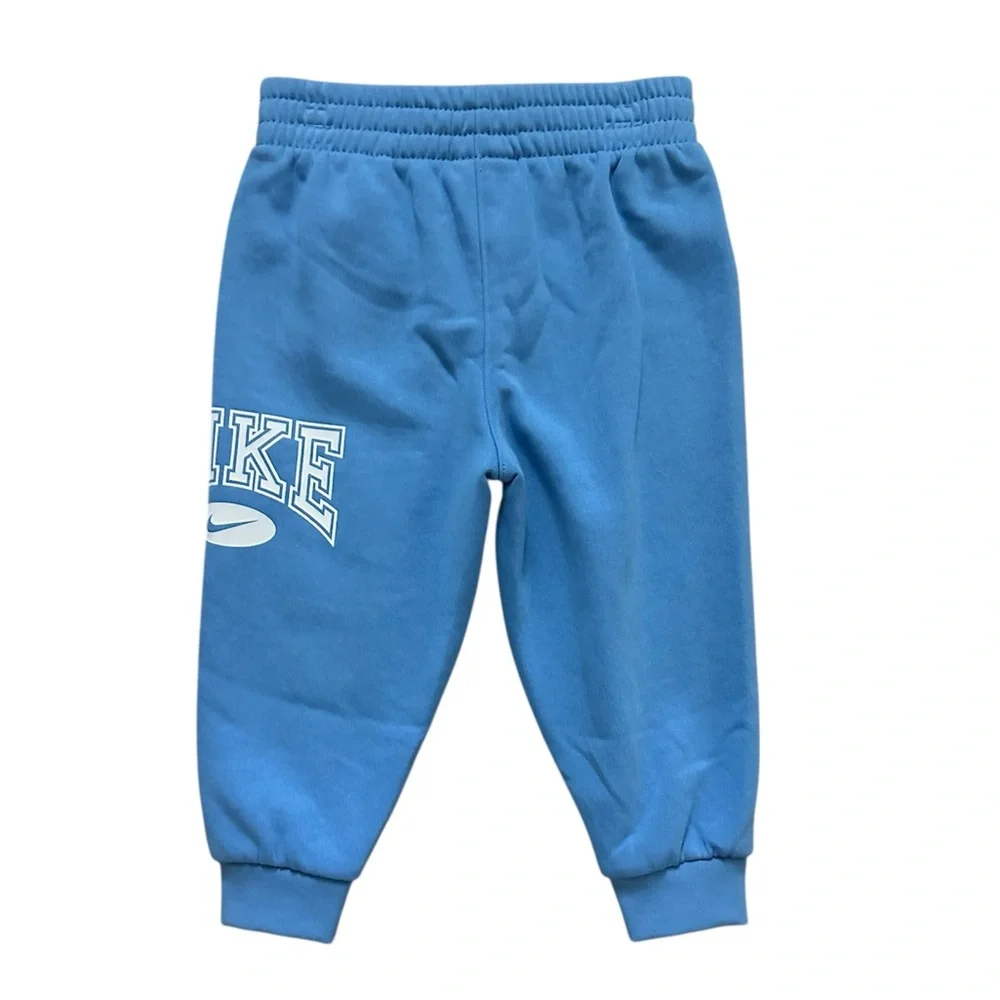 Nike Blue Crewneck Sweatshirt & Jogger Pants 2 Piece Set Boys 24 Months NWT